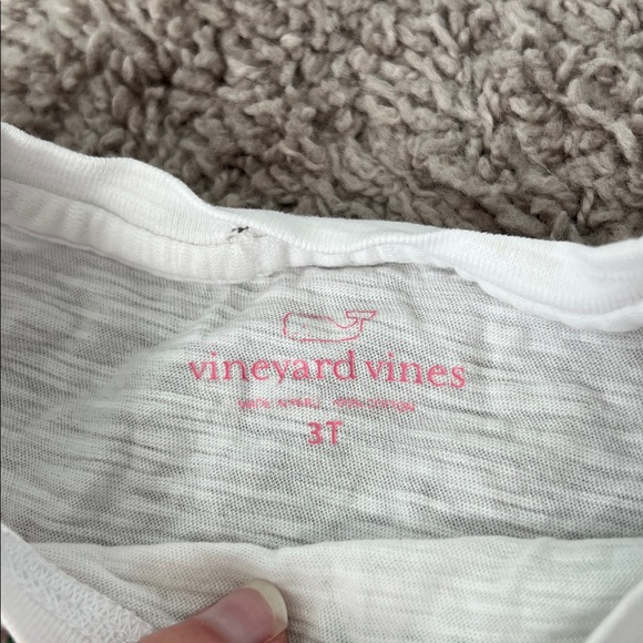 Vineyard Vines Spring Floral Glitter Short Sleeve Toddler Shirt - Picture 3 of 7